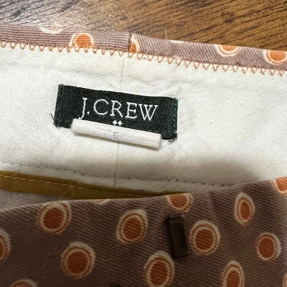 J.Crew brown and beige polka dot shorts 327.5